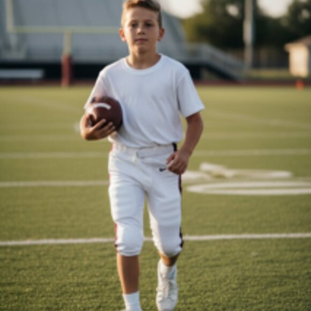 NEW Nike Open Field White Cropped Style Football Pants‎ Youth Size Large NWT
